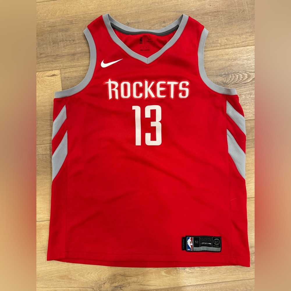 Like New! Houston Rockets James Harden jersey XL